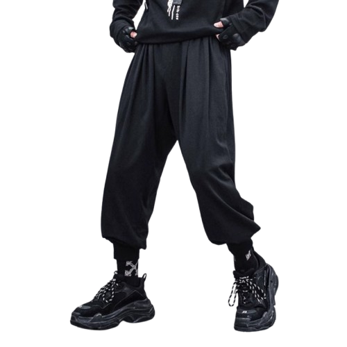 Wide-leg Streetwear Joggers