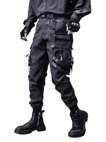 British Urban Techwear Cargo Pants