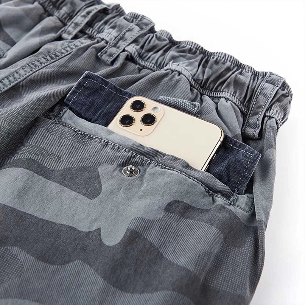 Camo Military Cargo Shorts