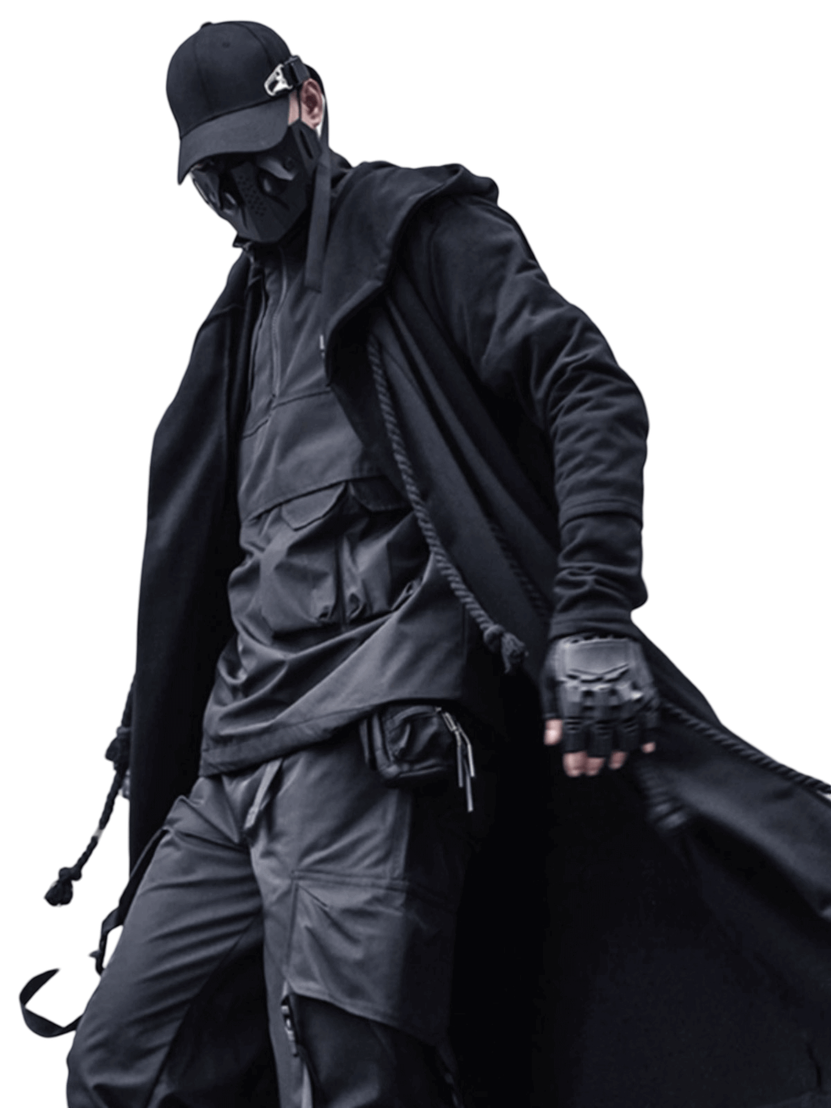 Hooded Streetwear Cloak