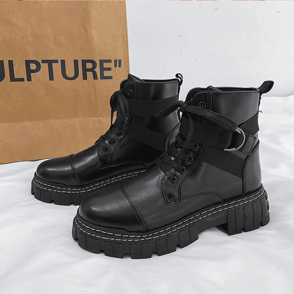 Techwear Cargo Boots