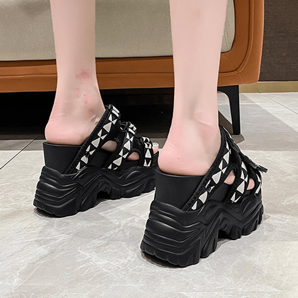 Futuristic Platform Sandals