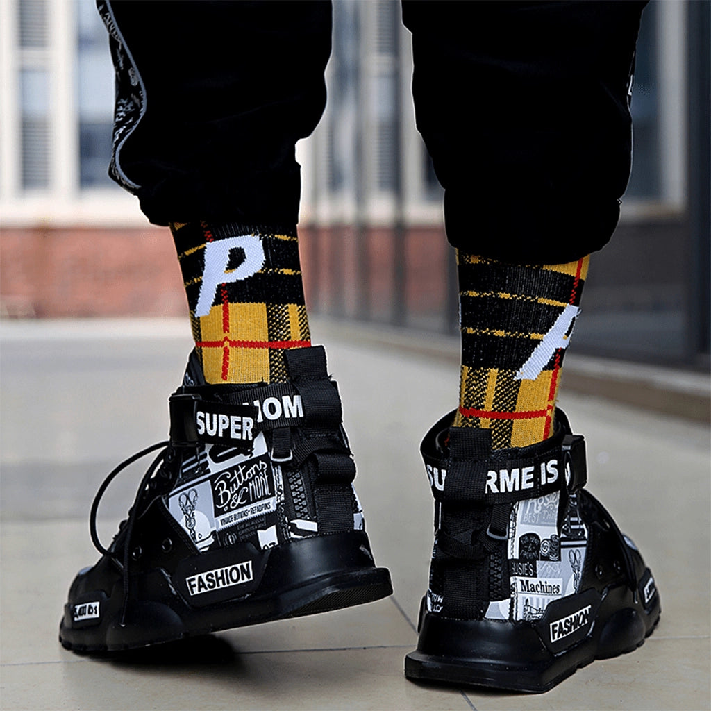 Graffiti Techwear Sneakers