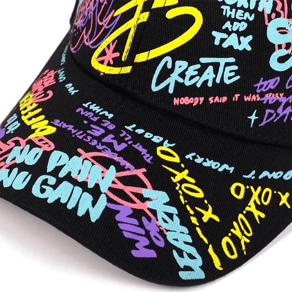 Colorful Graffiti Hat