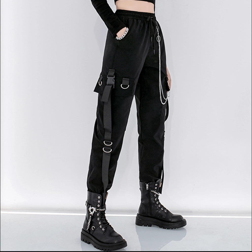 Black Techwear Pants