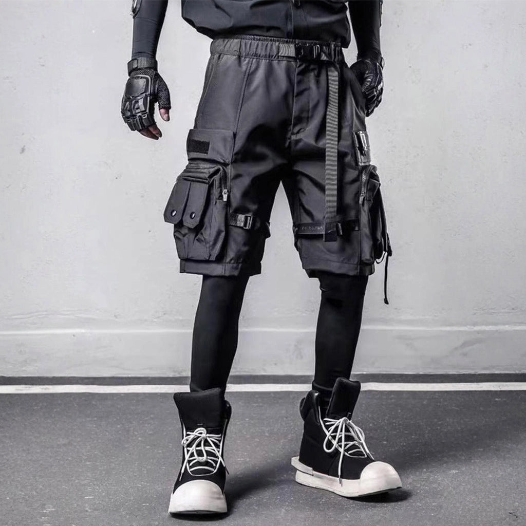 Black Military Tactical Shorts