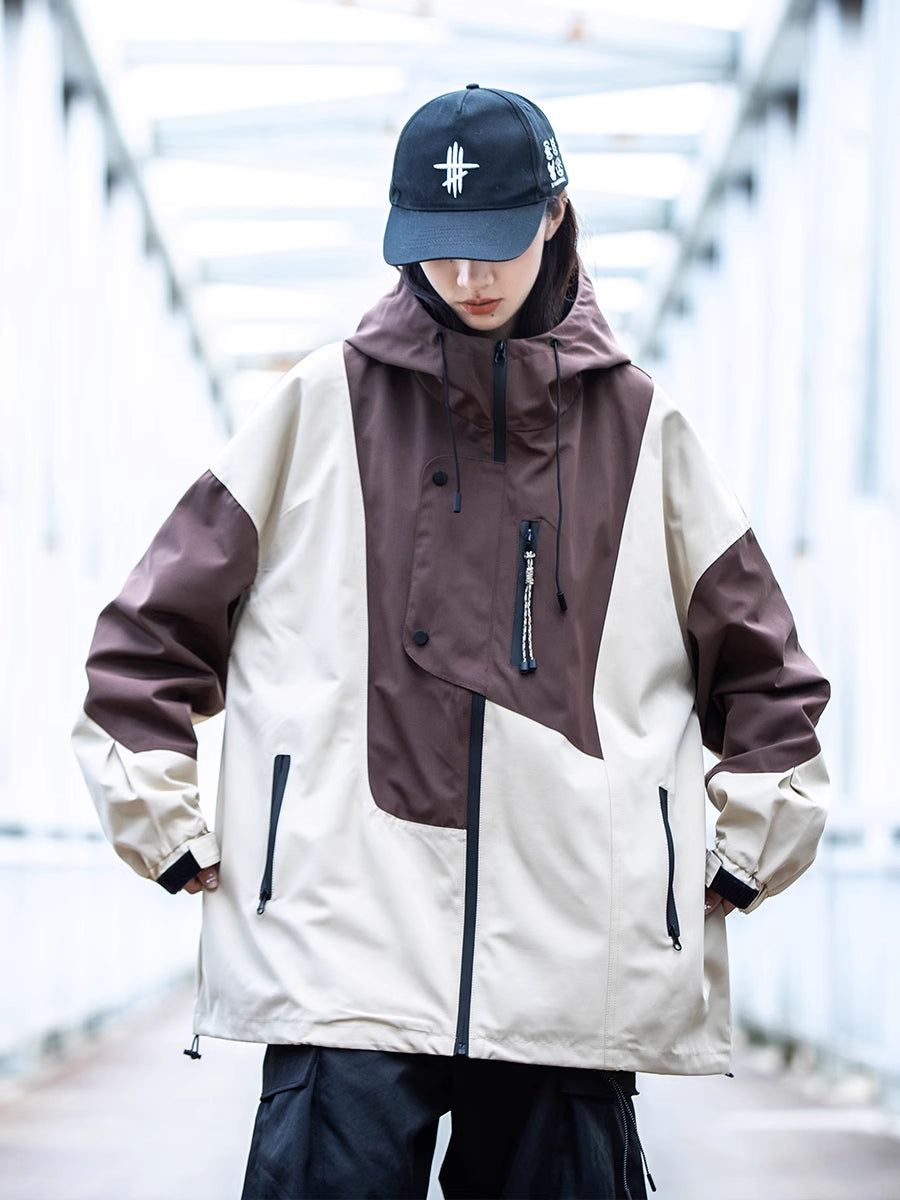 Cyberpunk Hooded Techwear Jacket