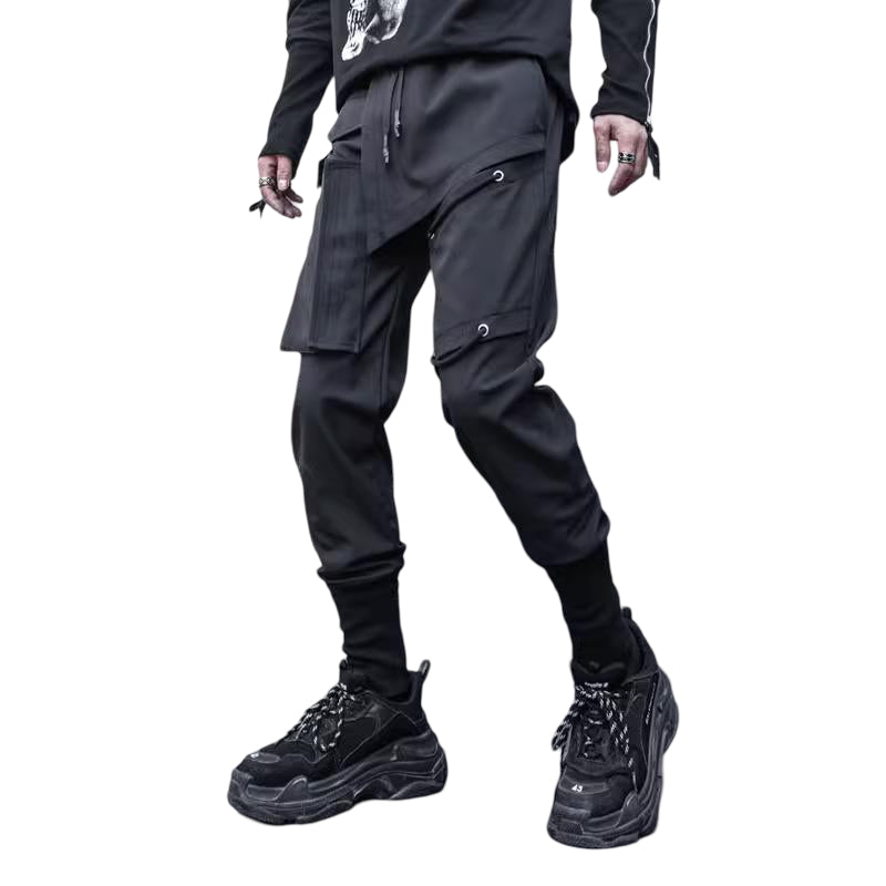 Black Harem Streetwear Pants