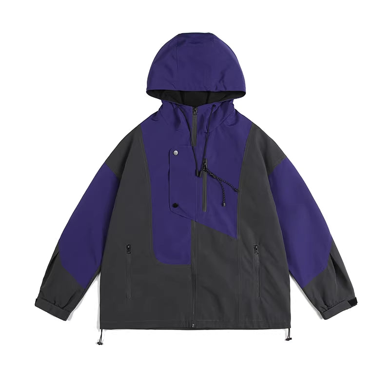 Cyberpunk Hooded Techwear Jacket