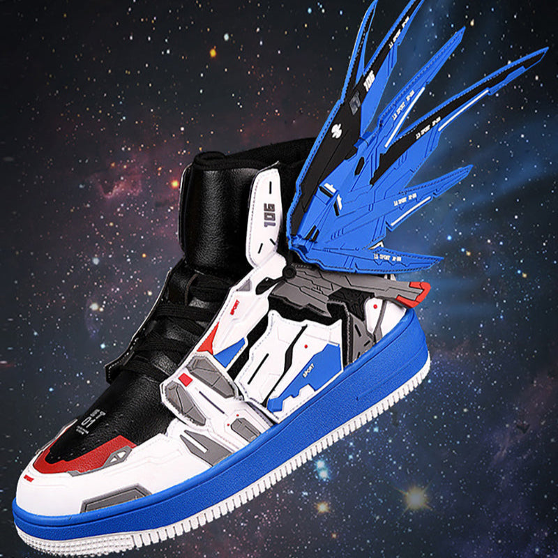 Cyberpunk Mecha Wings Sneakers