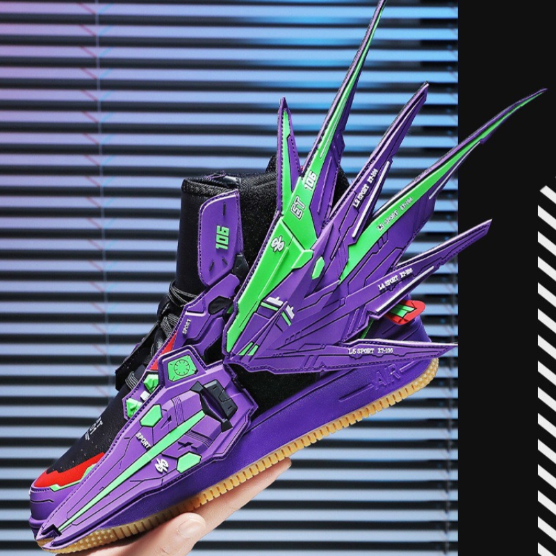 Cyberpunk Mecha Wings Sneakers