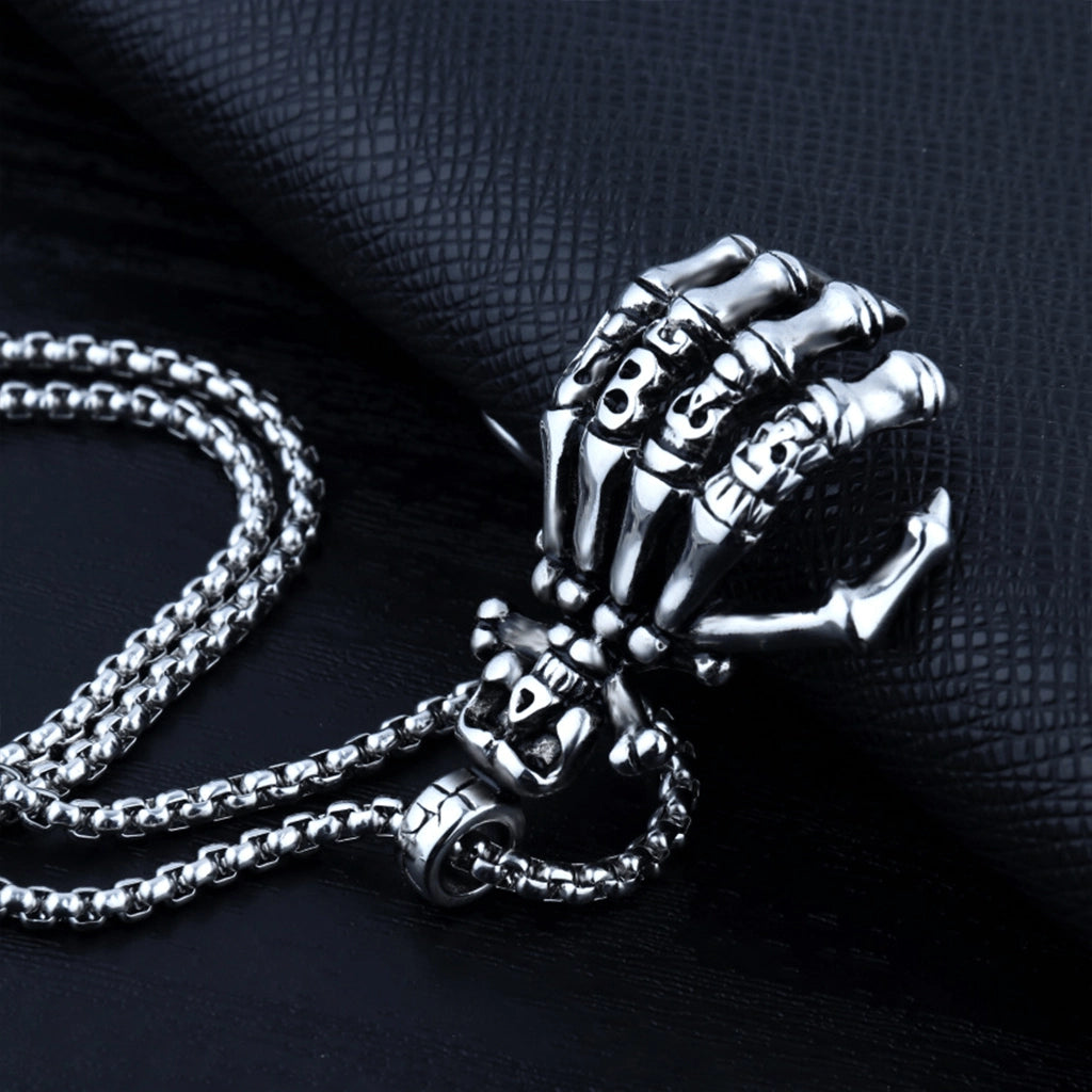 Skeleton Grip Necklace