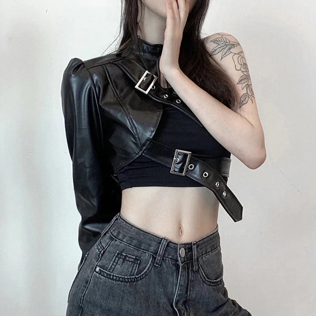 One-Sleeve Techwear Top