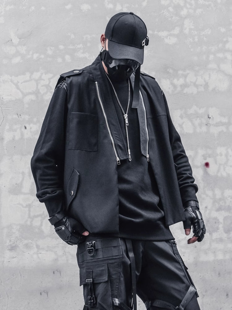 Dark Gothic Techwear Vest