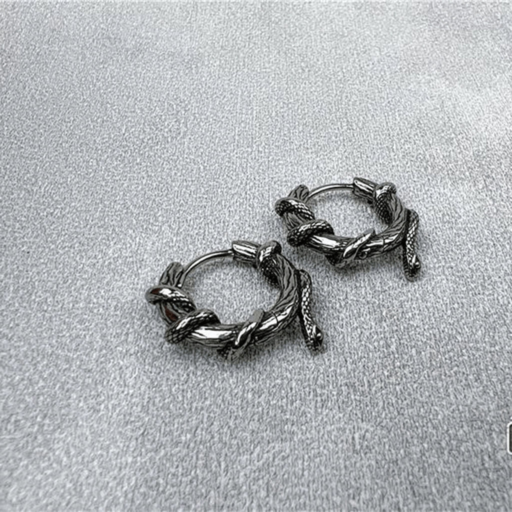 Snake Coil Earrings