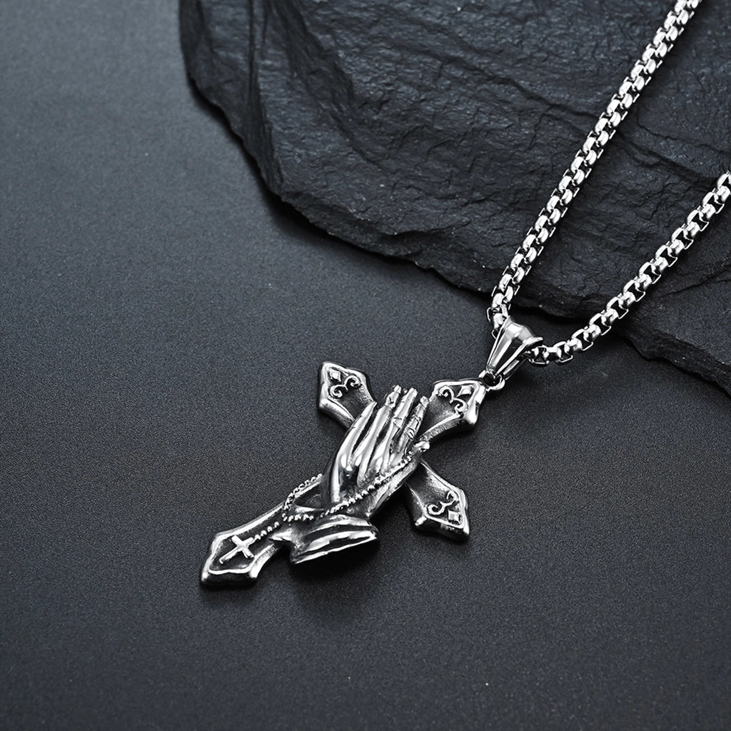Praying Hands Necklace