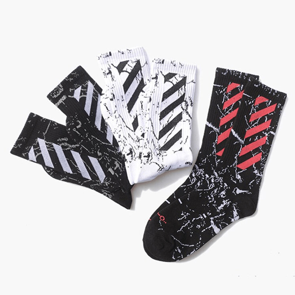 Marble Pattern Socks