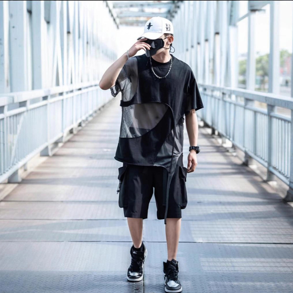 Shadow Mesh Techwear Shirt