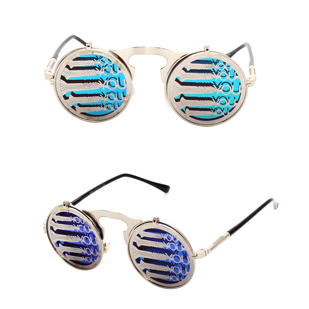 Steampunk Flip-Up Glasses