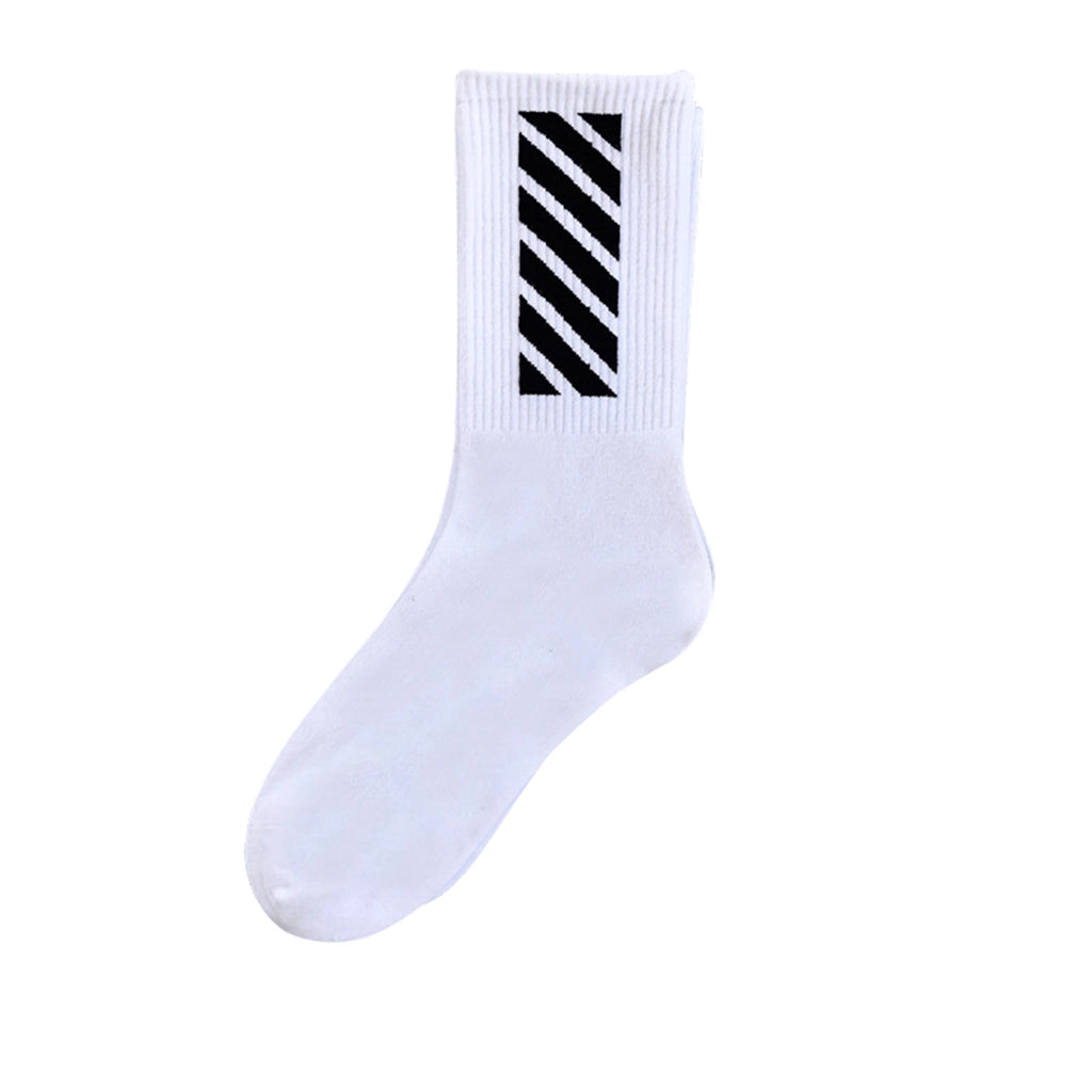 Diagonal Stripe Socks