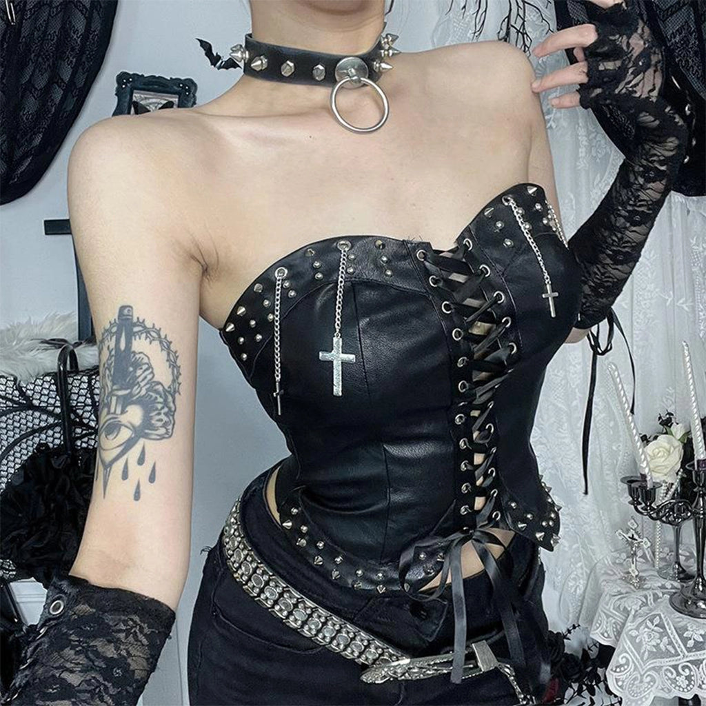 Black Punk Corset