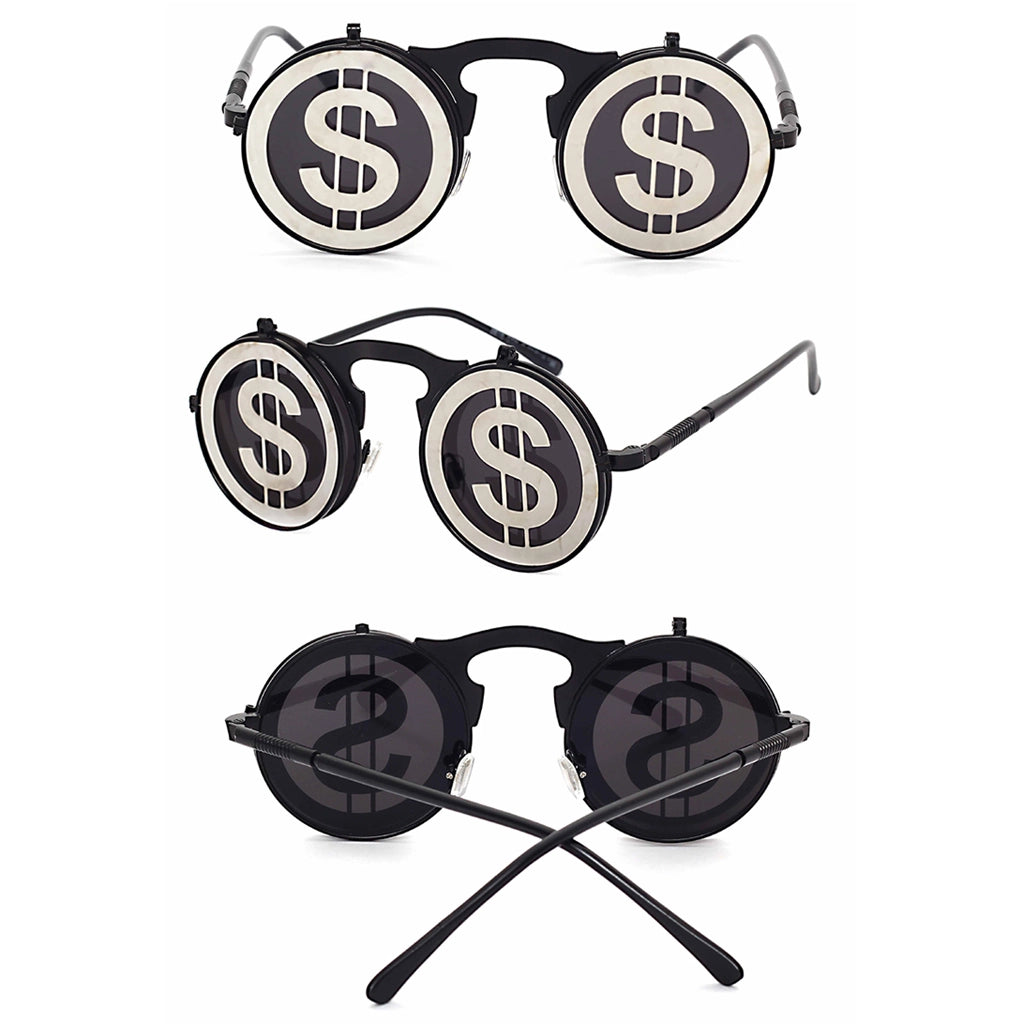 Steampunk Flip-Up Glasses