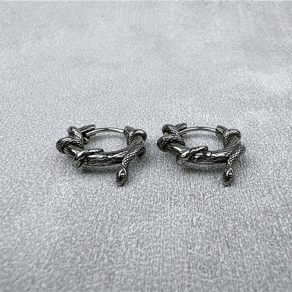Snake Coil Earrings