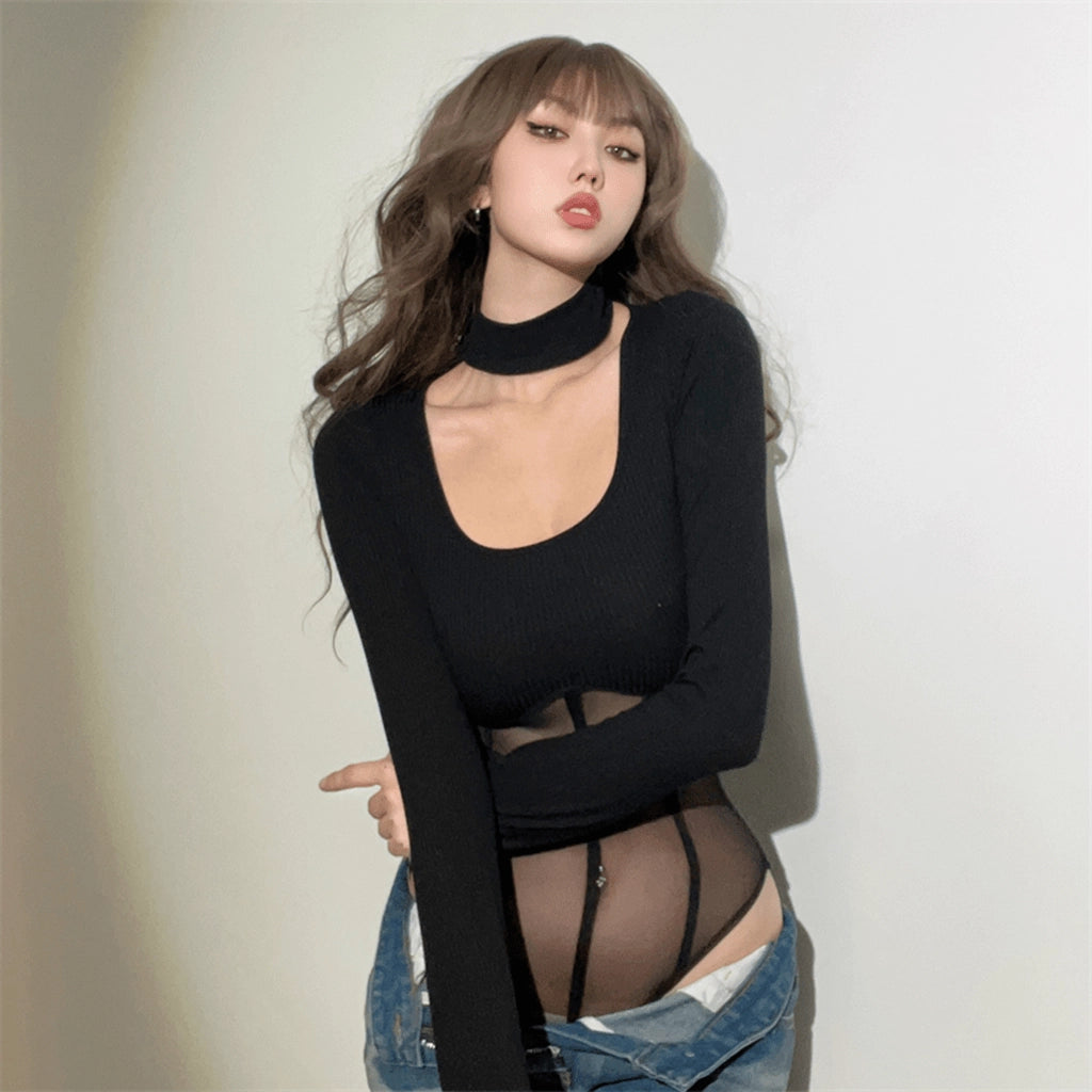Streetwear Mesh Bodysuit