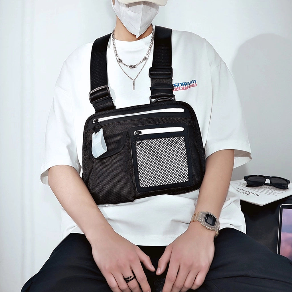 Reflective Tactical Vest Bag