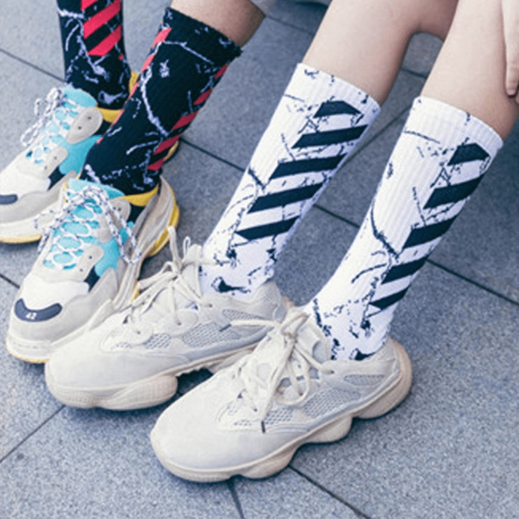 Marble Pattern Socks