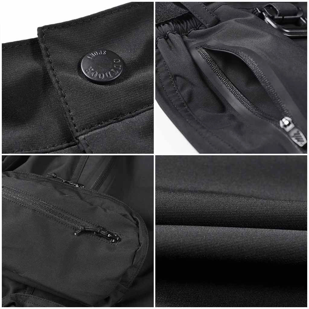 Adjustable Waistband Cargo Shorts