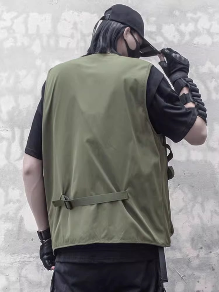 Waterproof Techwear Cargo Vest