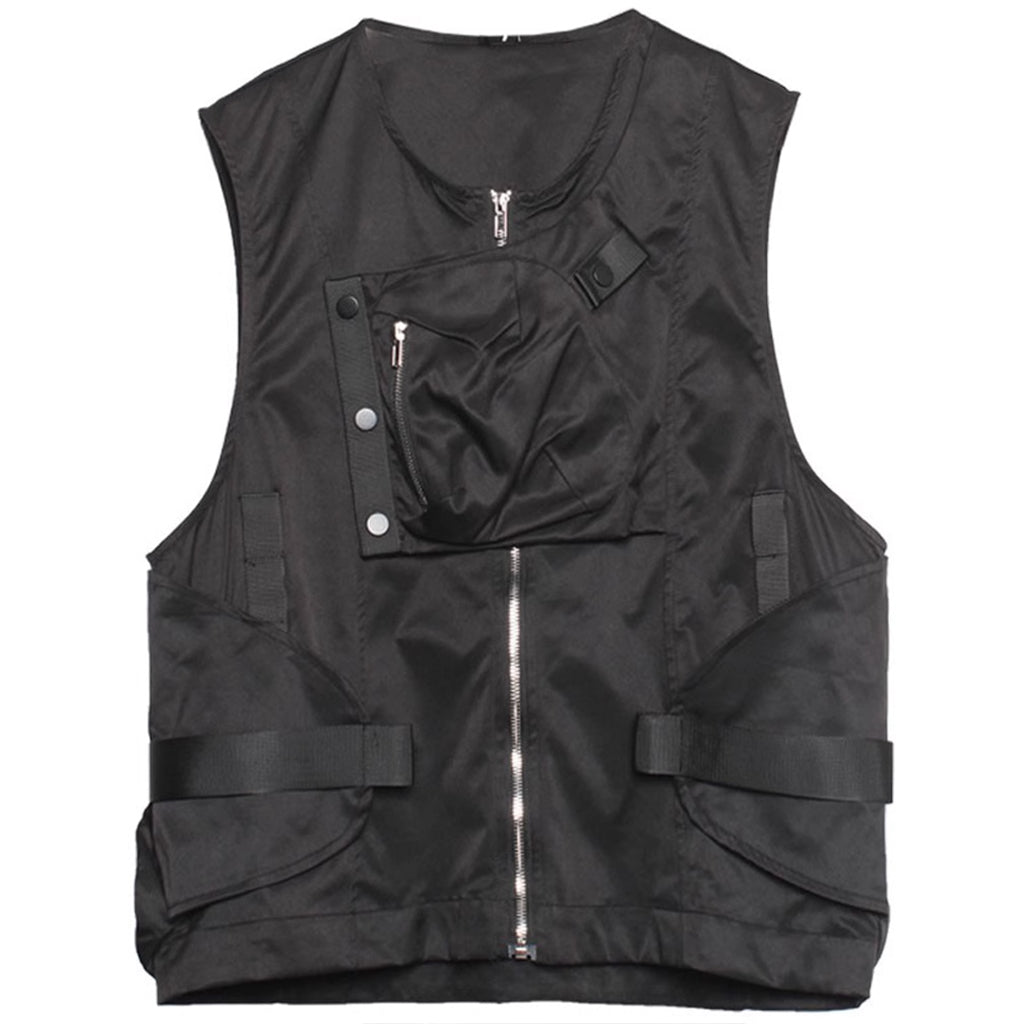 Hidden Pockets Techwear Vest