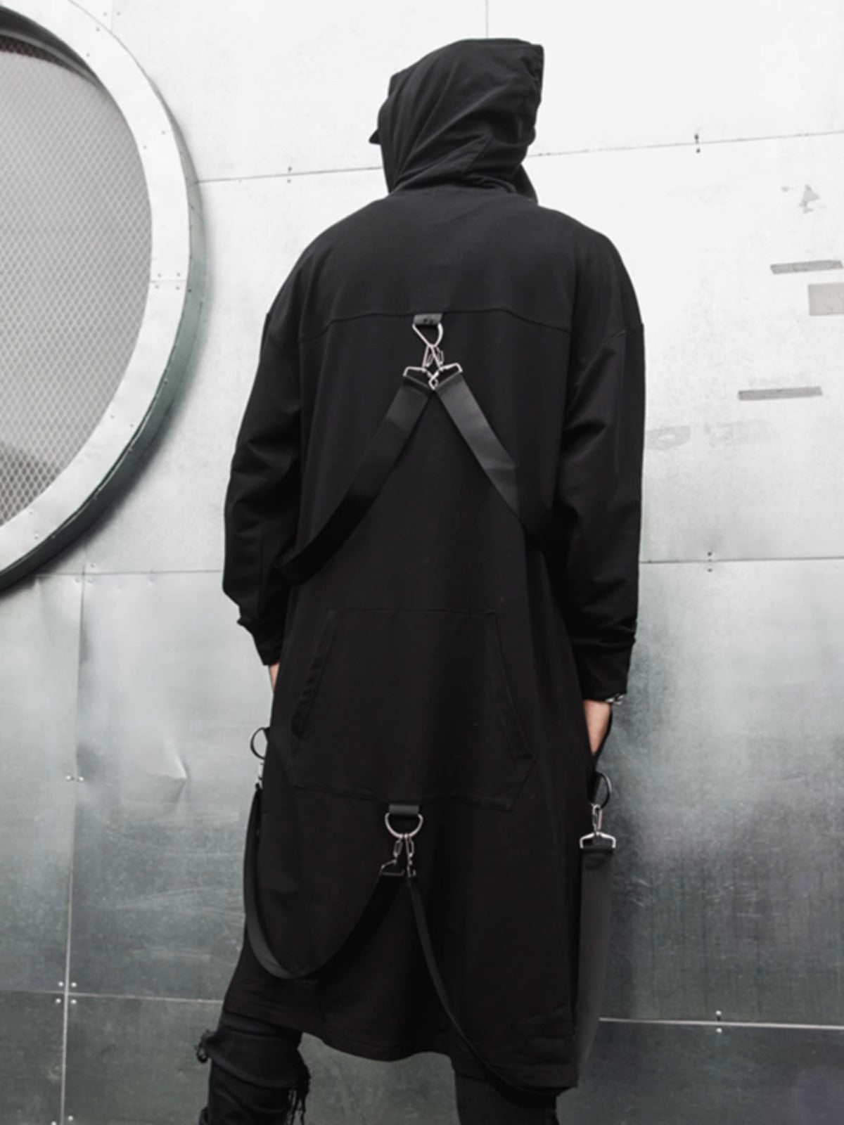 Futureistic Techwear Hoodie