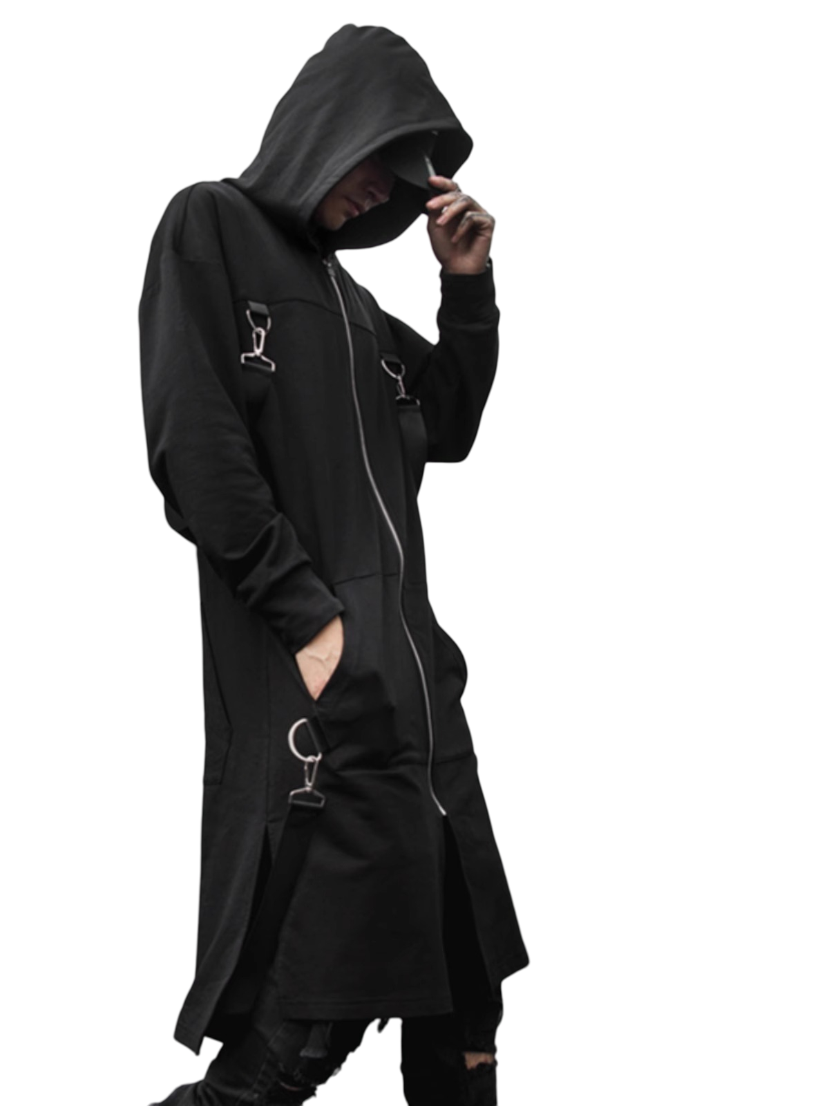 Futureistic Techwear Hoodie