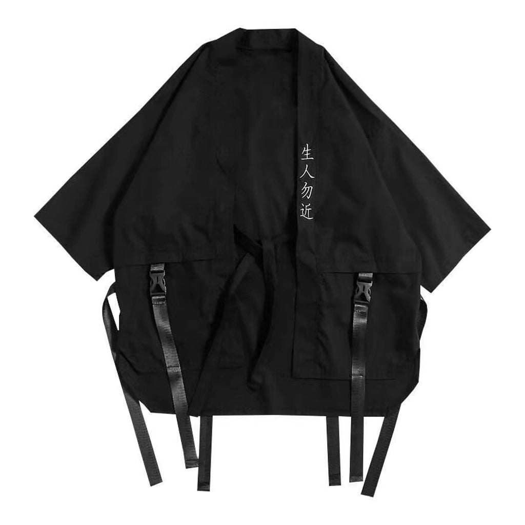 Urban Samurai-Inspired Techwear Shirt