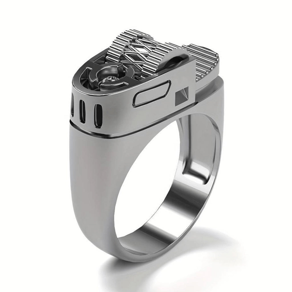 Cyberpunk Lighter Ring