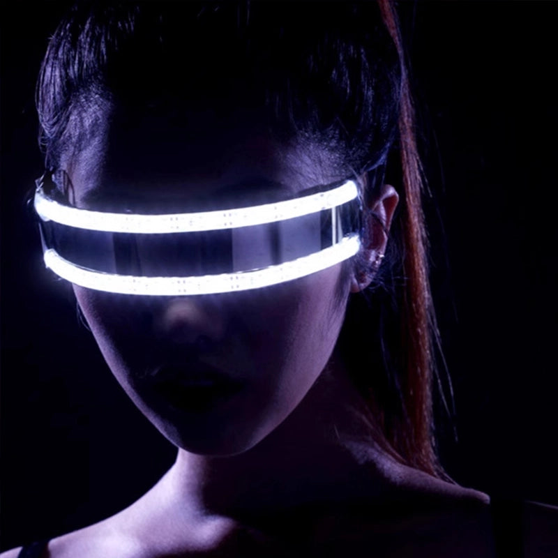 Cyberpunk Rave Techwear Eyewear