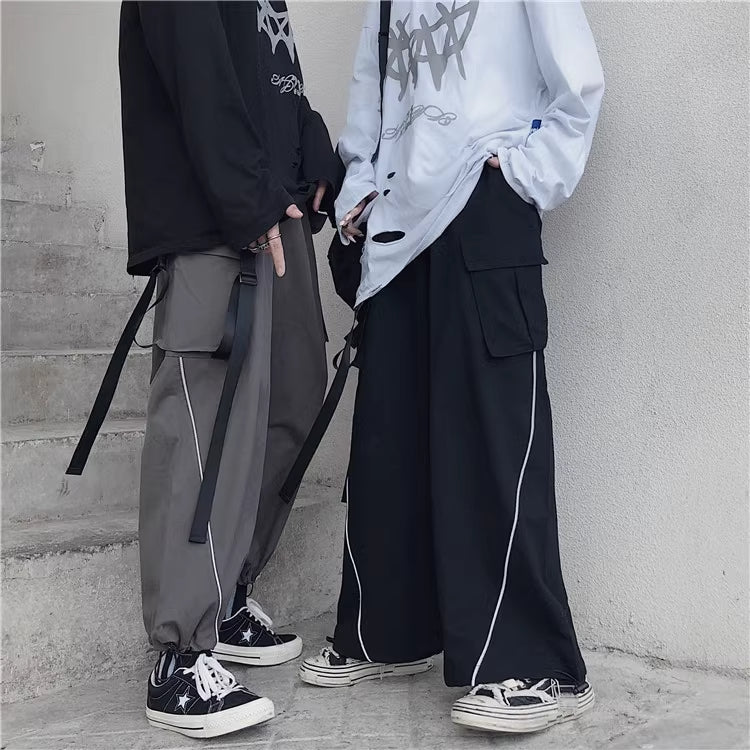 Reflective Techwear Joggers