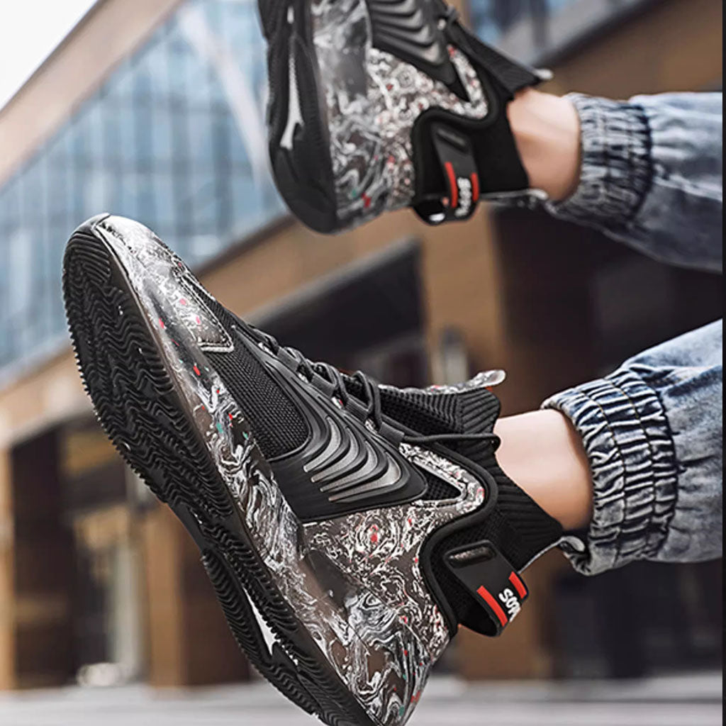 Marble Tech Sneakers