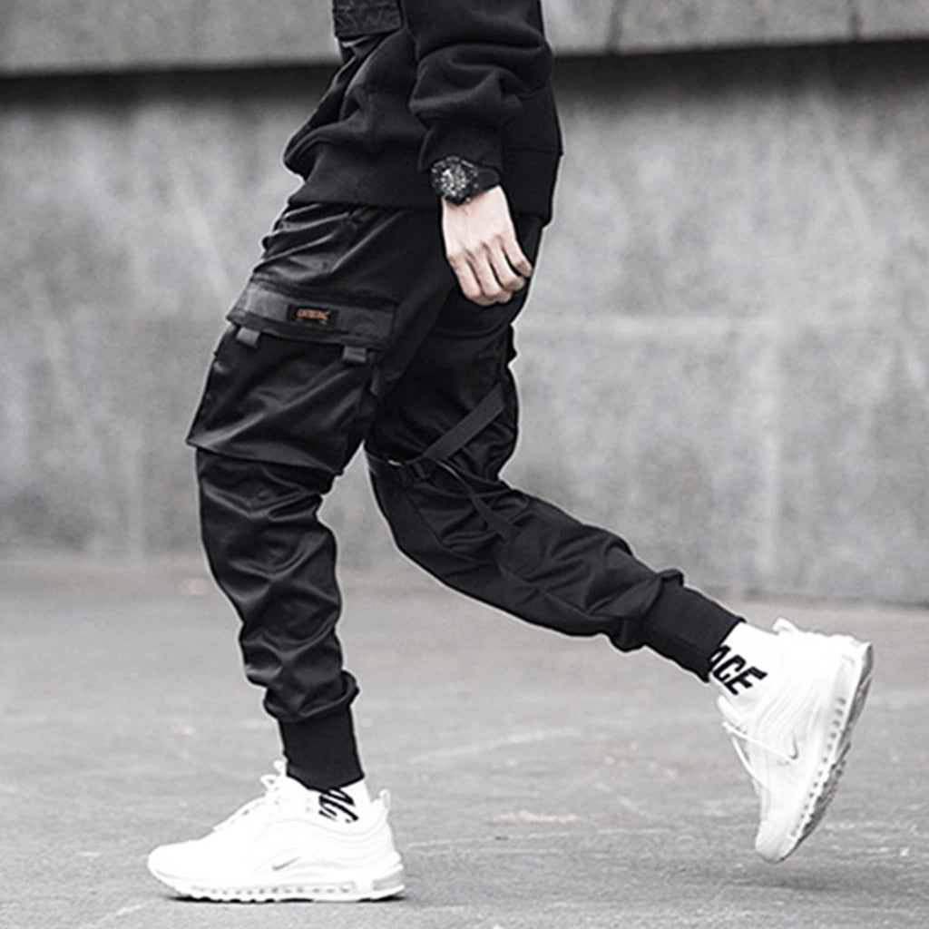 Black Streetwear Joggers