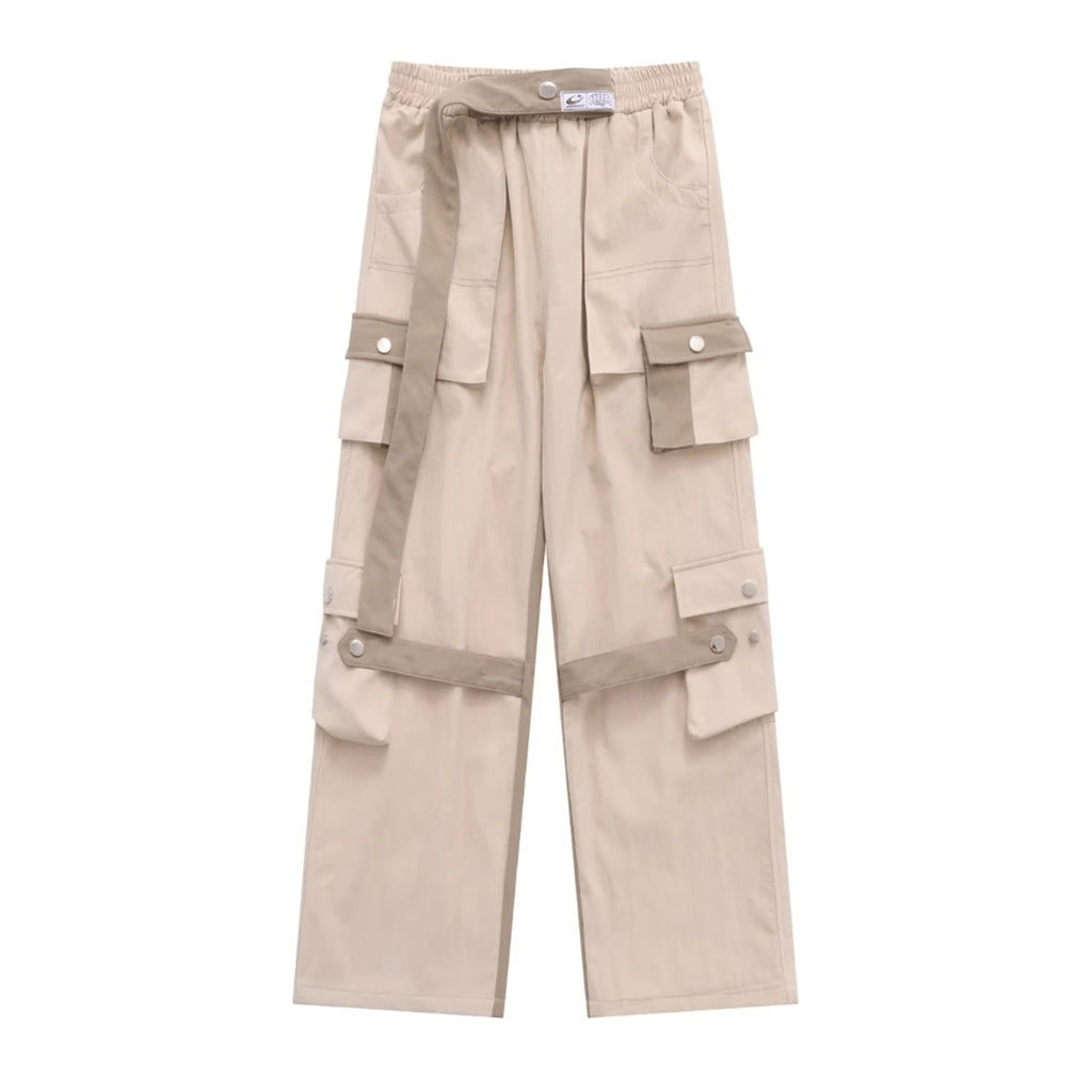 Beige Cargo Pants