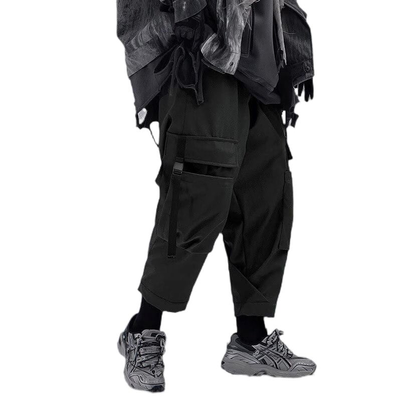 Straight Cargo Techwear Pants