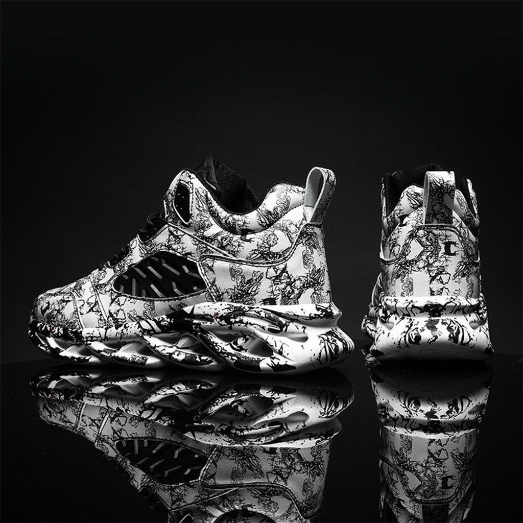 Splatter Tech Sneakers