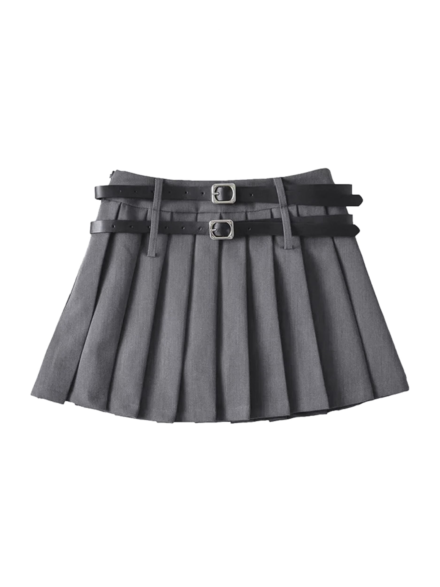 Pleated Mini Skirt