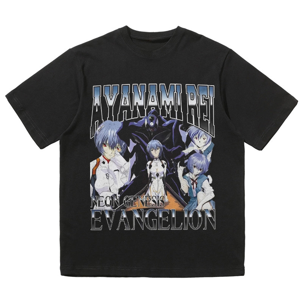 Rei Ayanami Evangelion Techwear T-Shirt