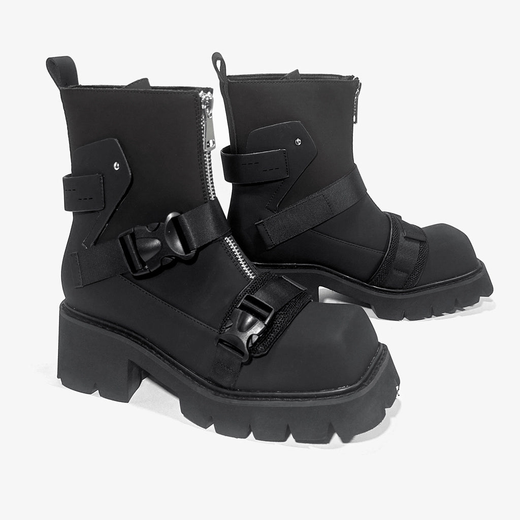 Buckle Streetwear Boots