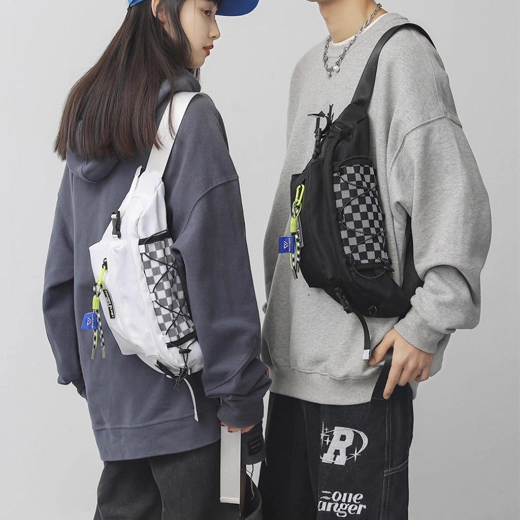 Black Streetwear Sling Bag