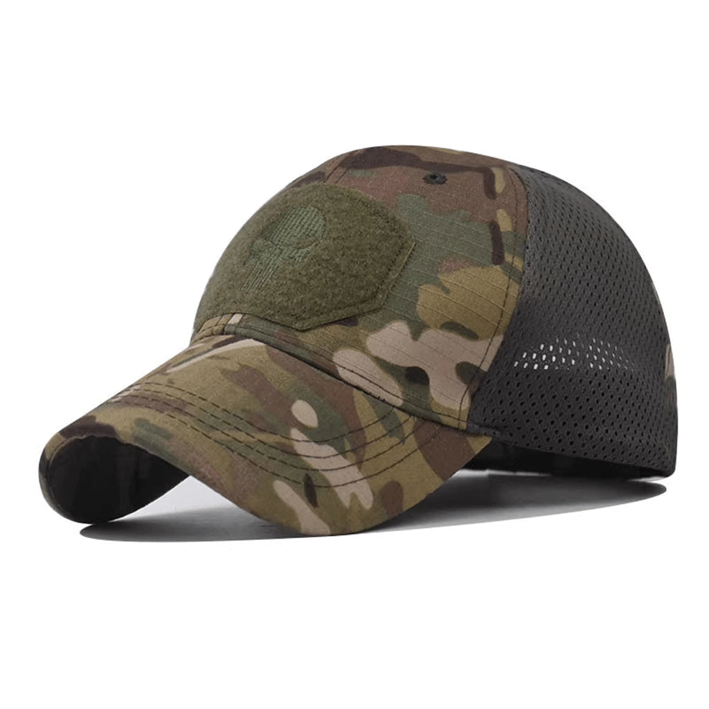Camo Skull Cap