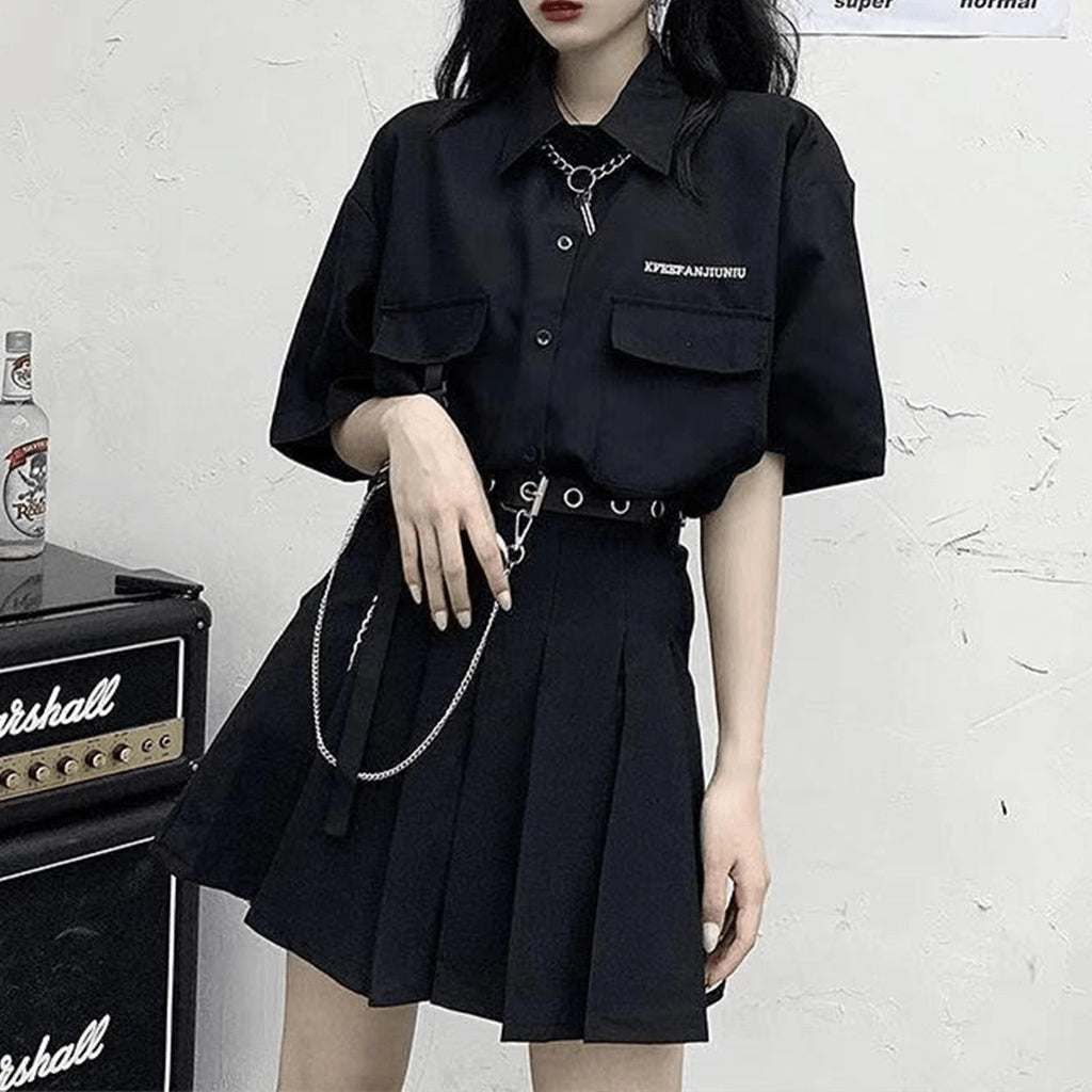 Black Tactical Skirt